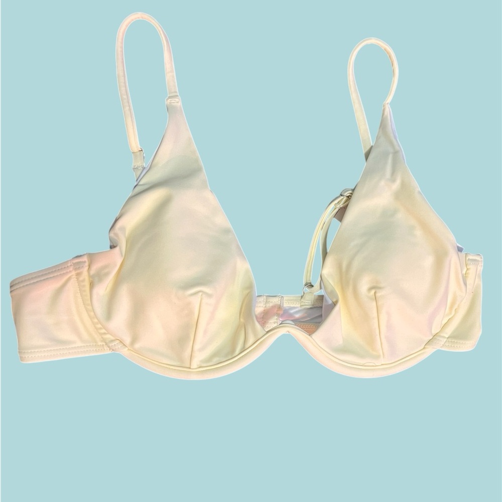 yellow bikini top size m